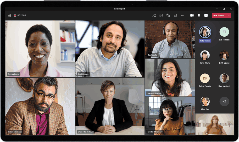 how to make a video call meeting in teams