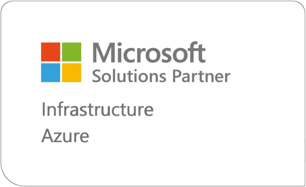 Contict Microsoft Solutions Partner for Infrastructure